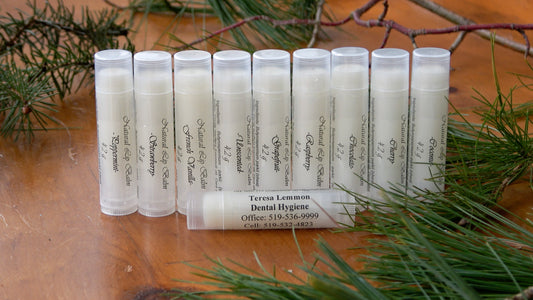 50 Lip Balm Tubes - Personalized to Promote Your Practice