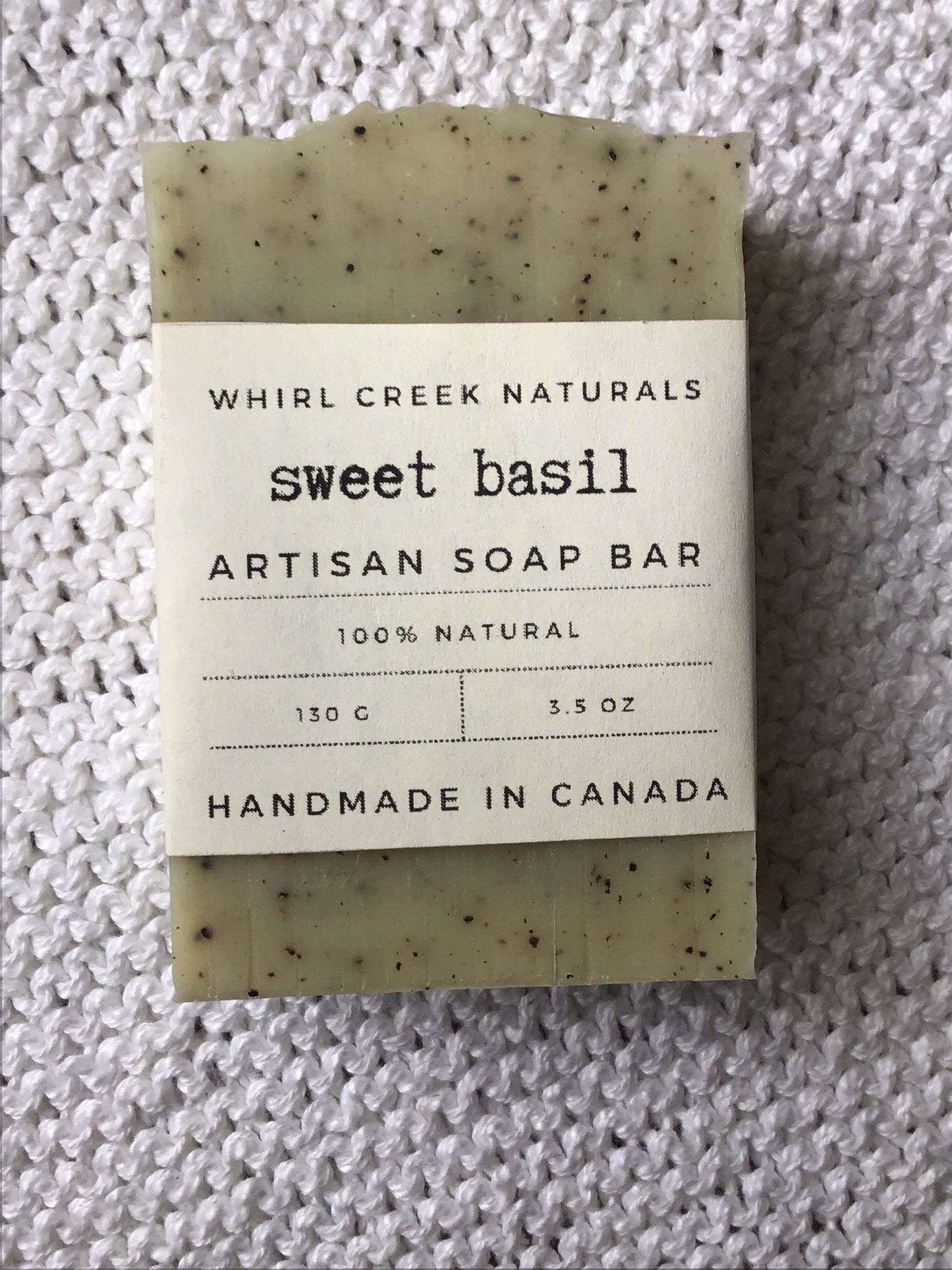 Sweet Basil Soap Bar