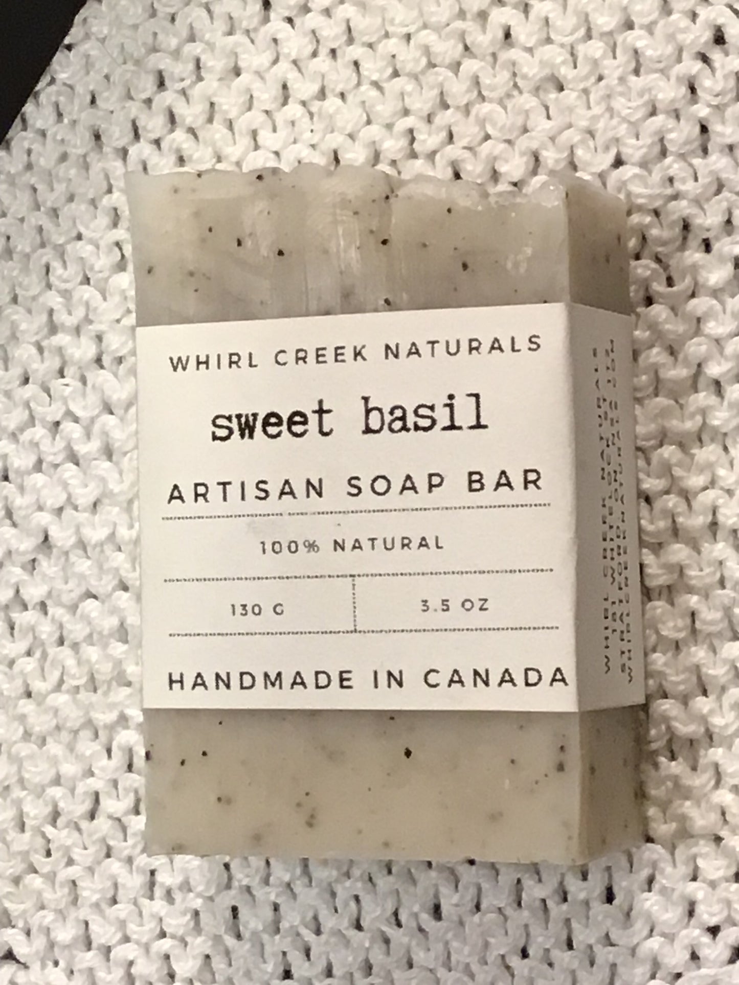 Sweet Basil Soap Bar