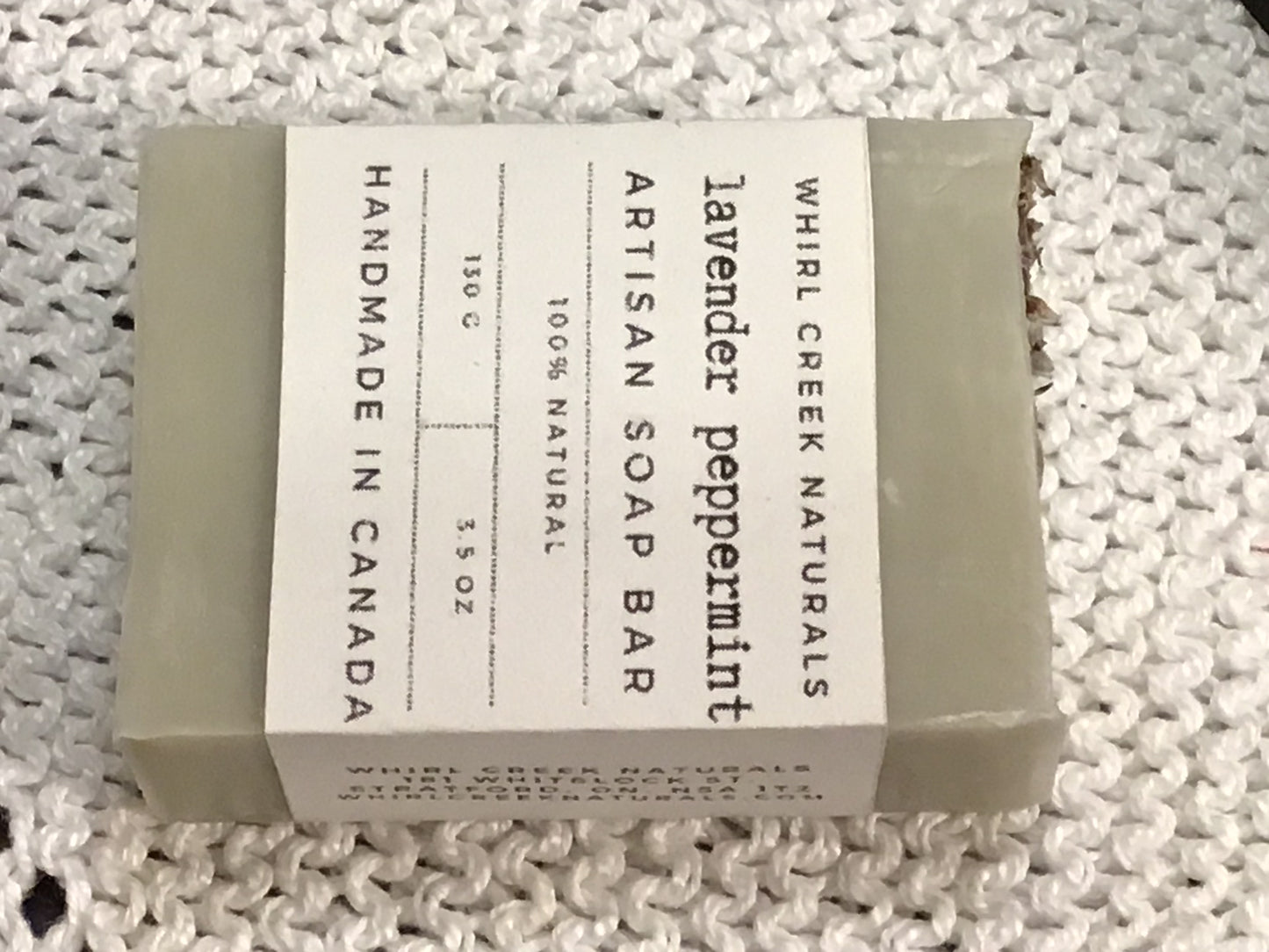 Lavender Peppermint Soap Bar