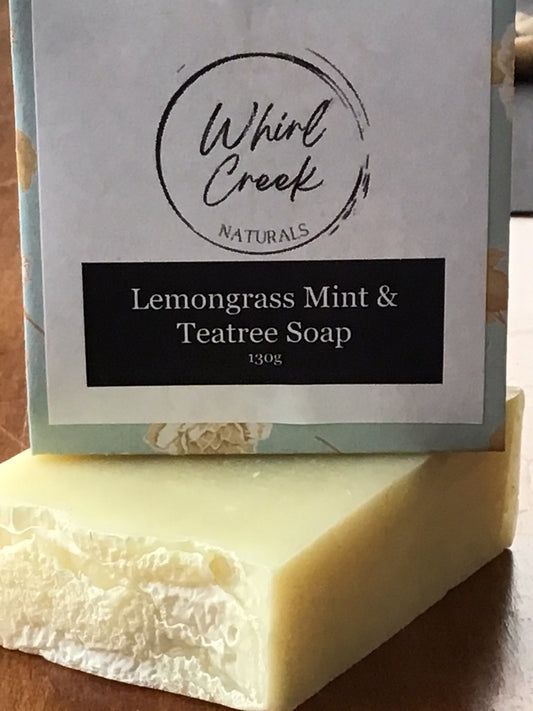 Lemongrass, Peppermint & Tea Tree Soap Bar