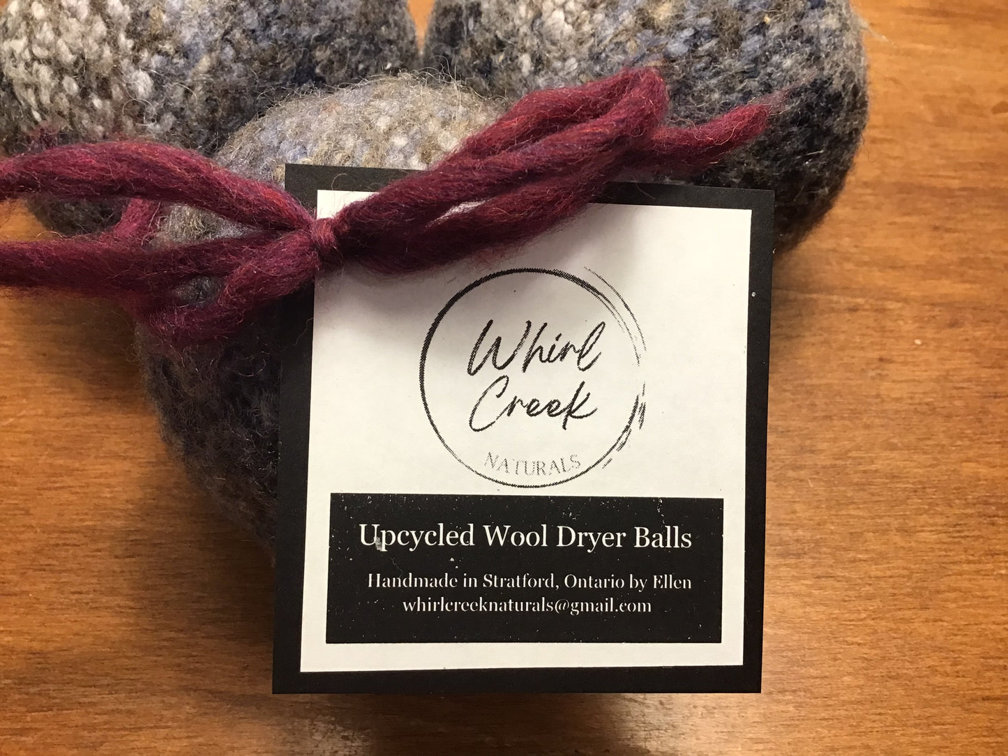 Handmade Wool Dryer Balls