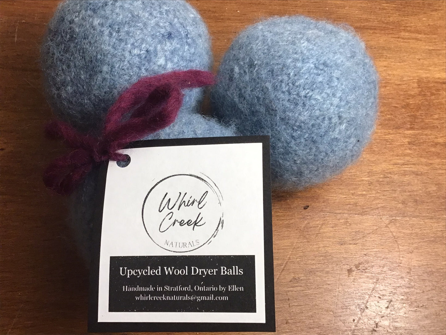 Handmade Wool Dryer Balls