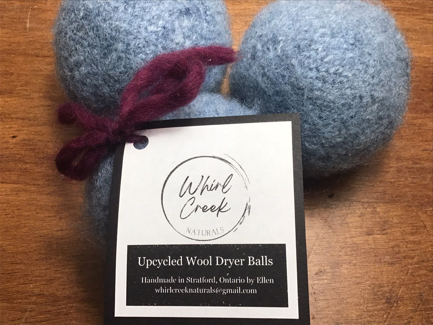 Handmade Wool Dryer Balls