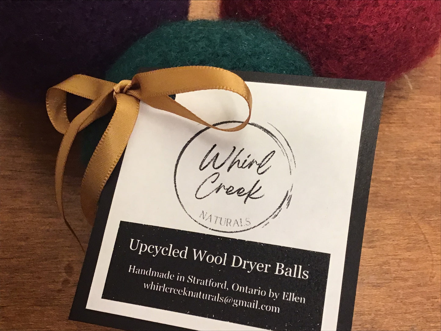 Handmade Wool Dryer Balls