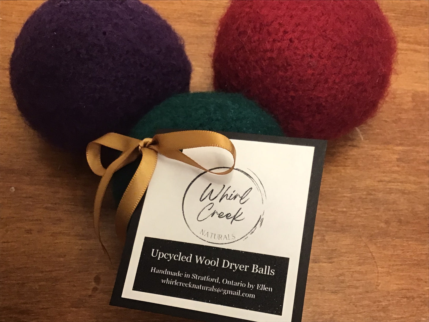 Handmade Wool Dryer Balls