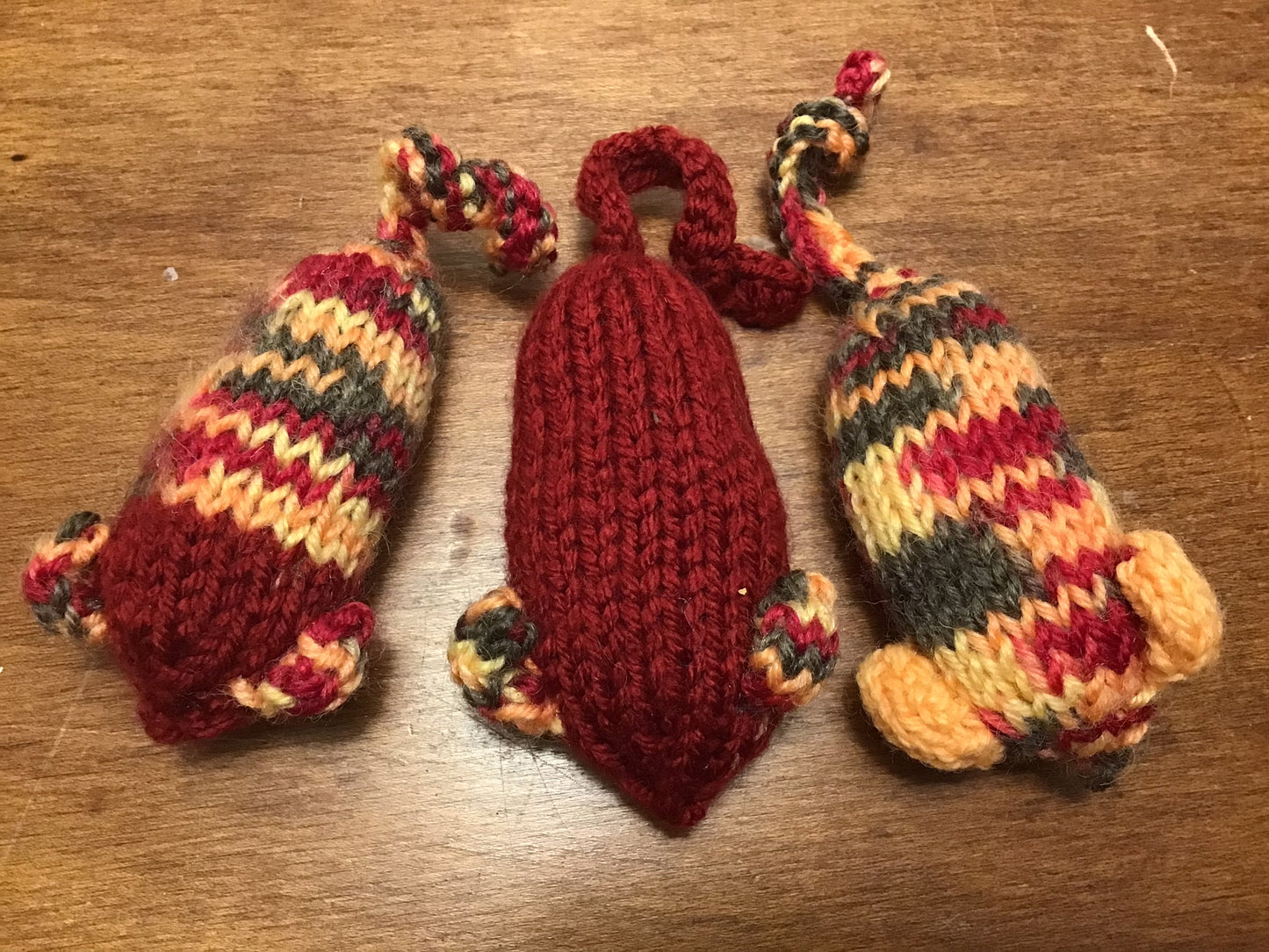 Handknit Mouse Nip Cat Toys