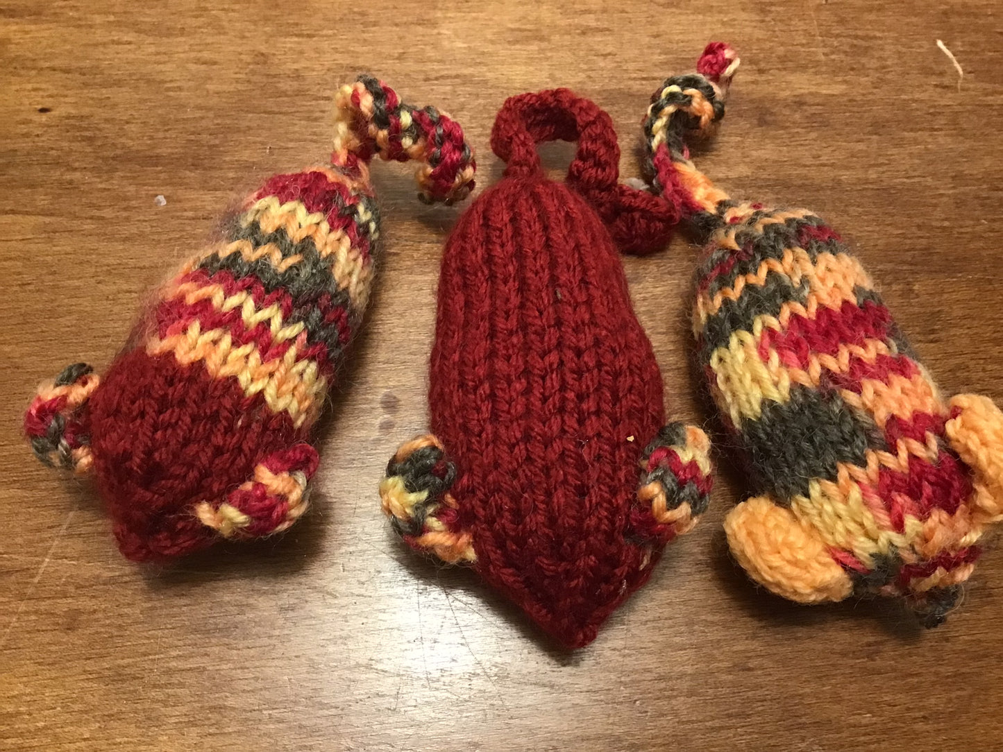 Handknit Mouse Nip Cat Toys