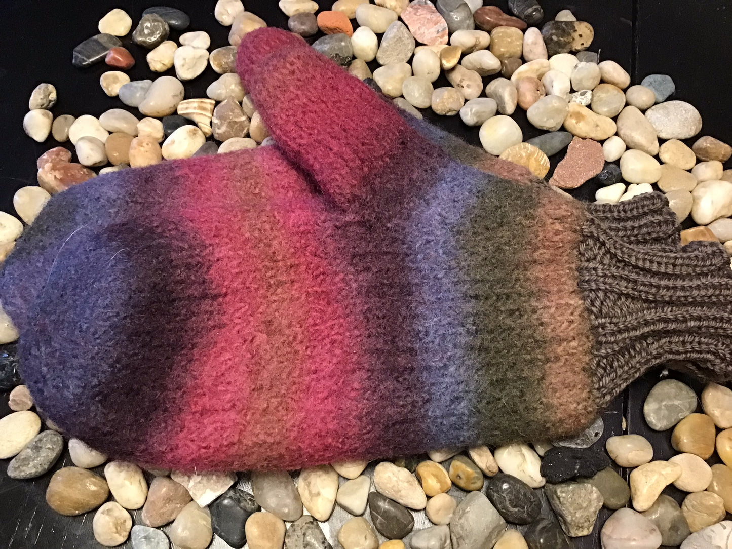 Felted Wool Mittens